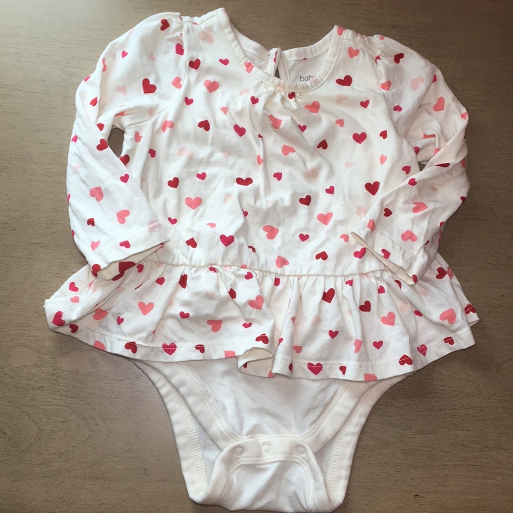Baby Gap Heart Bodysuit